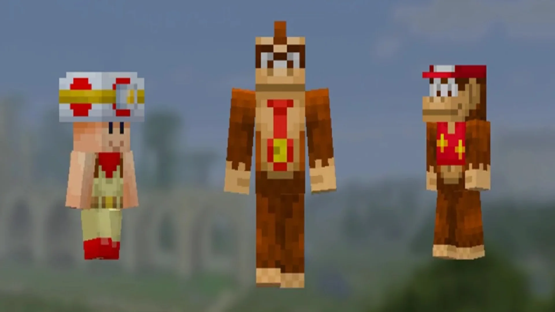 See All The Skins That Come With Nintendo's Free MINECRAFT DLC