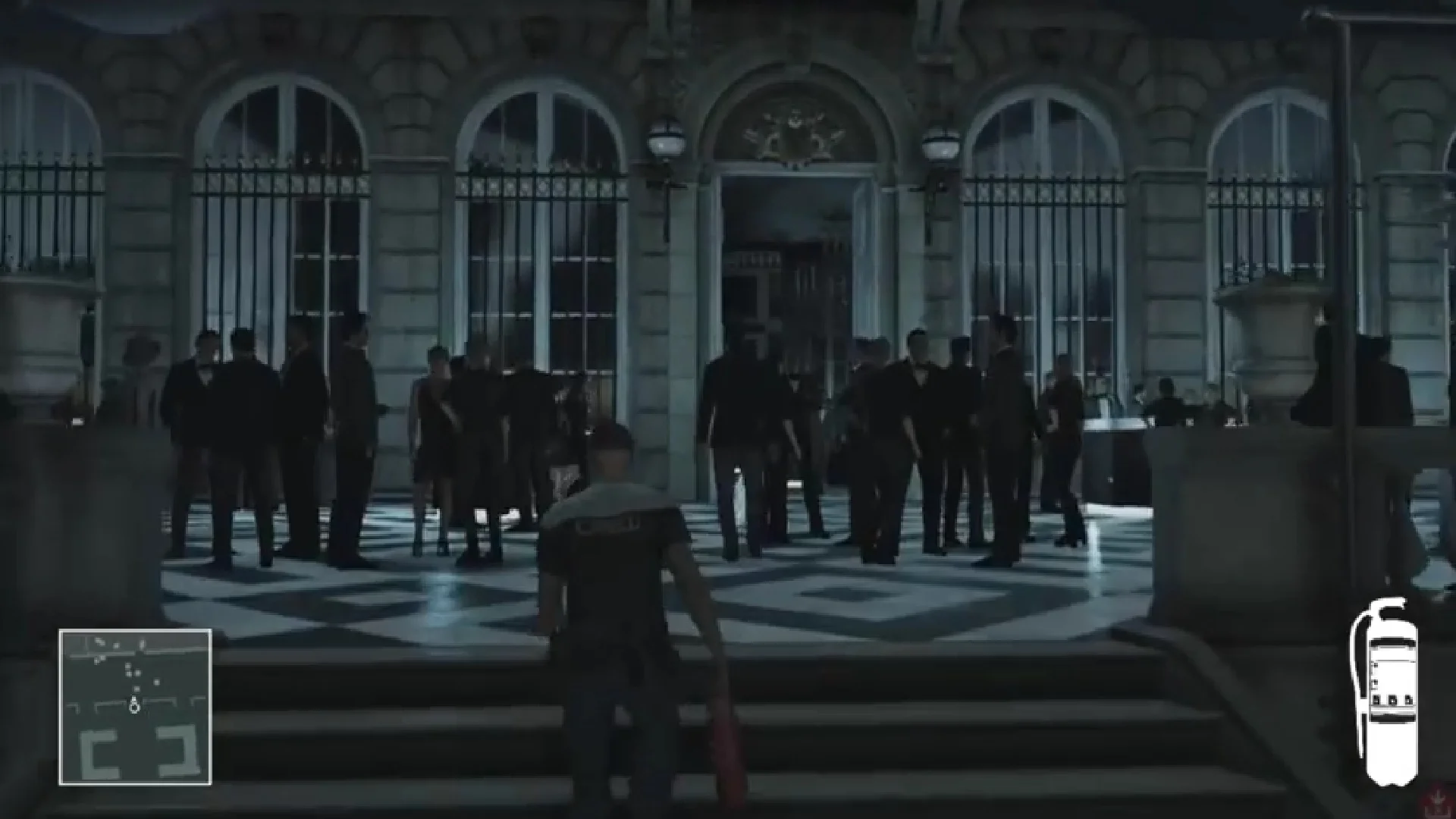 Guy Pulls Off Insane Long Distance Fire Extinguisher Kill In HITMAN