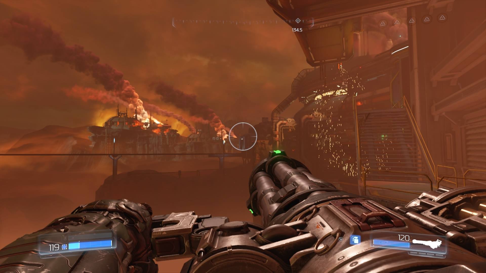 That explosion over there is probably just some science happening. 