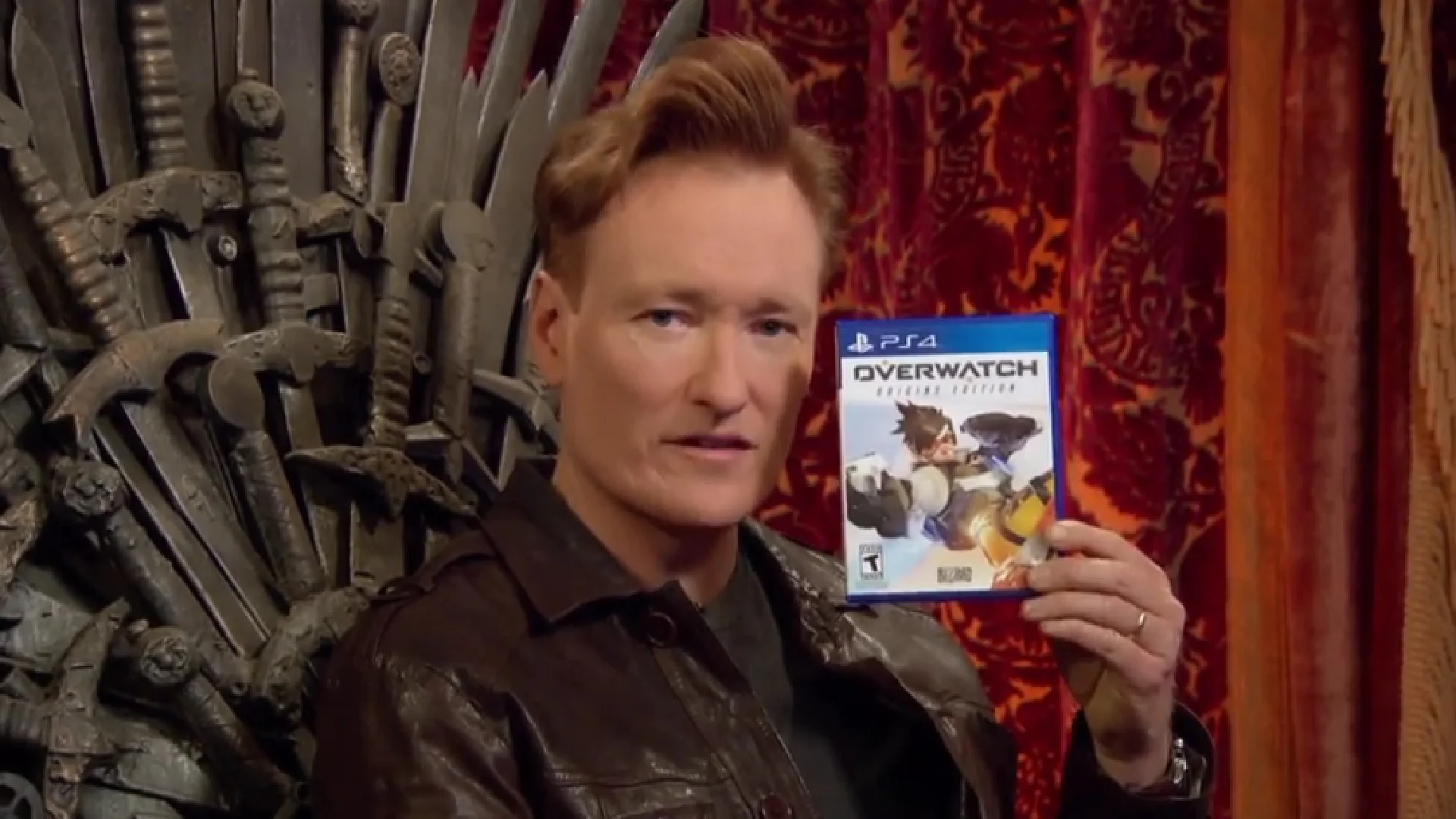 Watch Conan O' Brien, Peter Dinklage And Lena Headey Play OVERWATCH