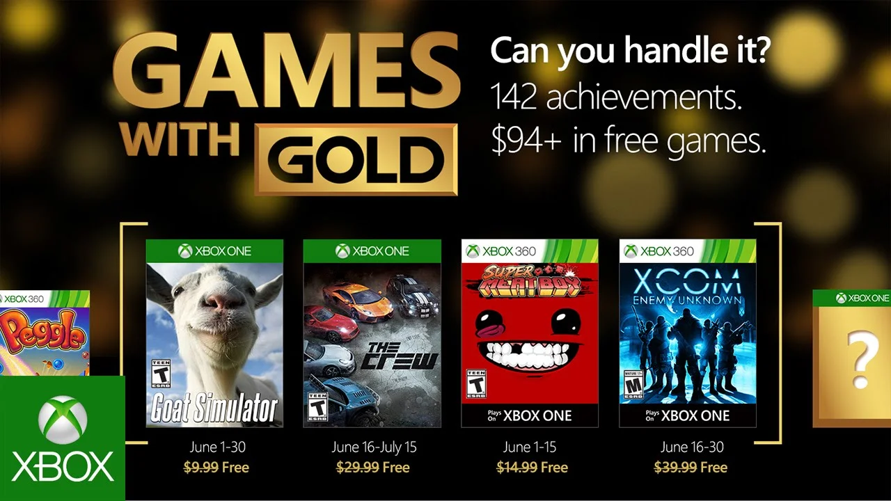 GOAT SIMULATOR, SUPER MEAT BOY, And More Announced For Xbox One Games With Gold