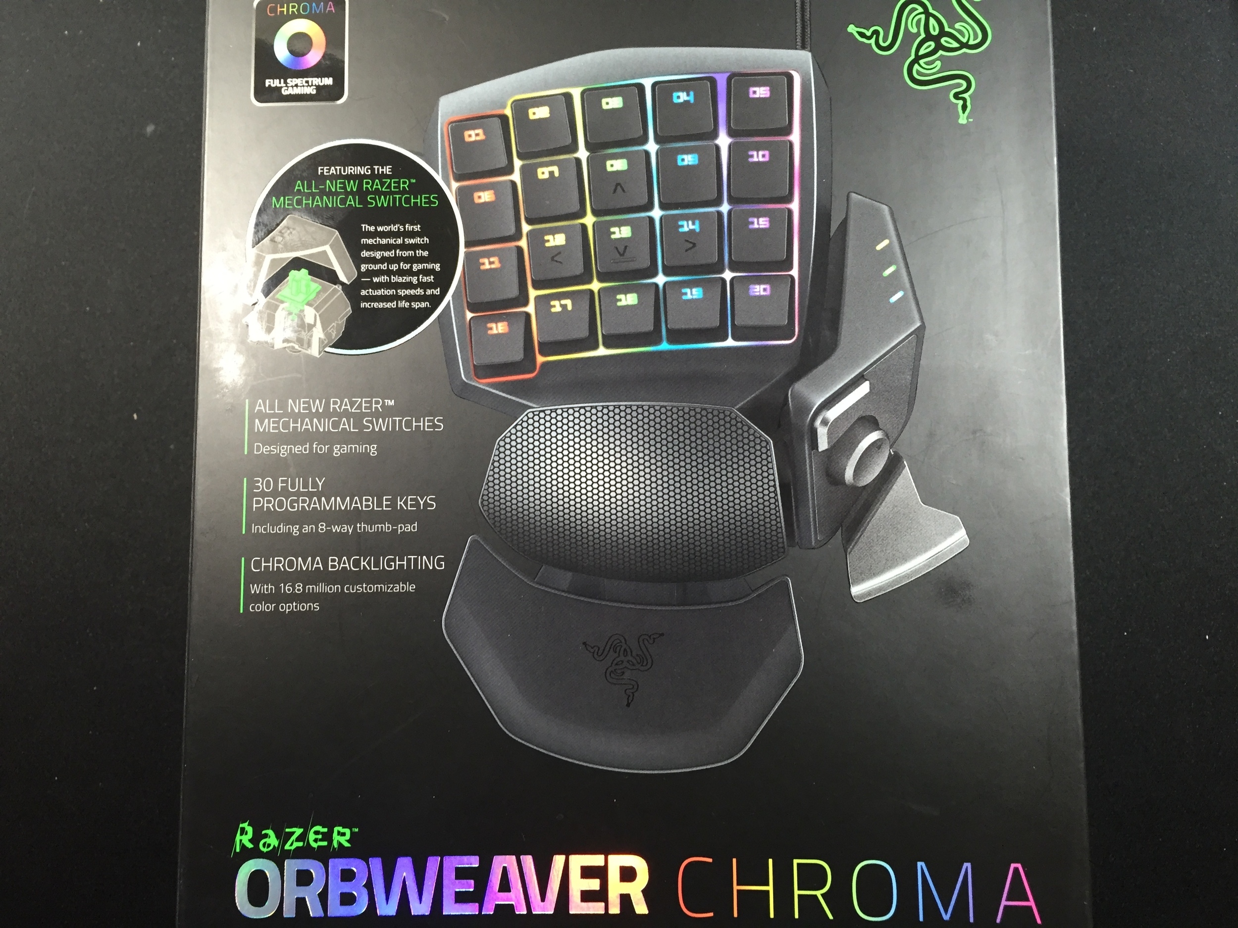 REVIEW - Razer Orbweaver Chroma Gaming Keypad
