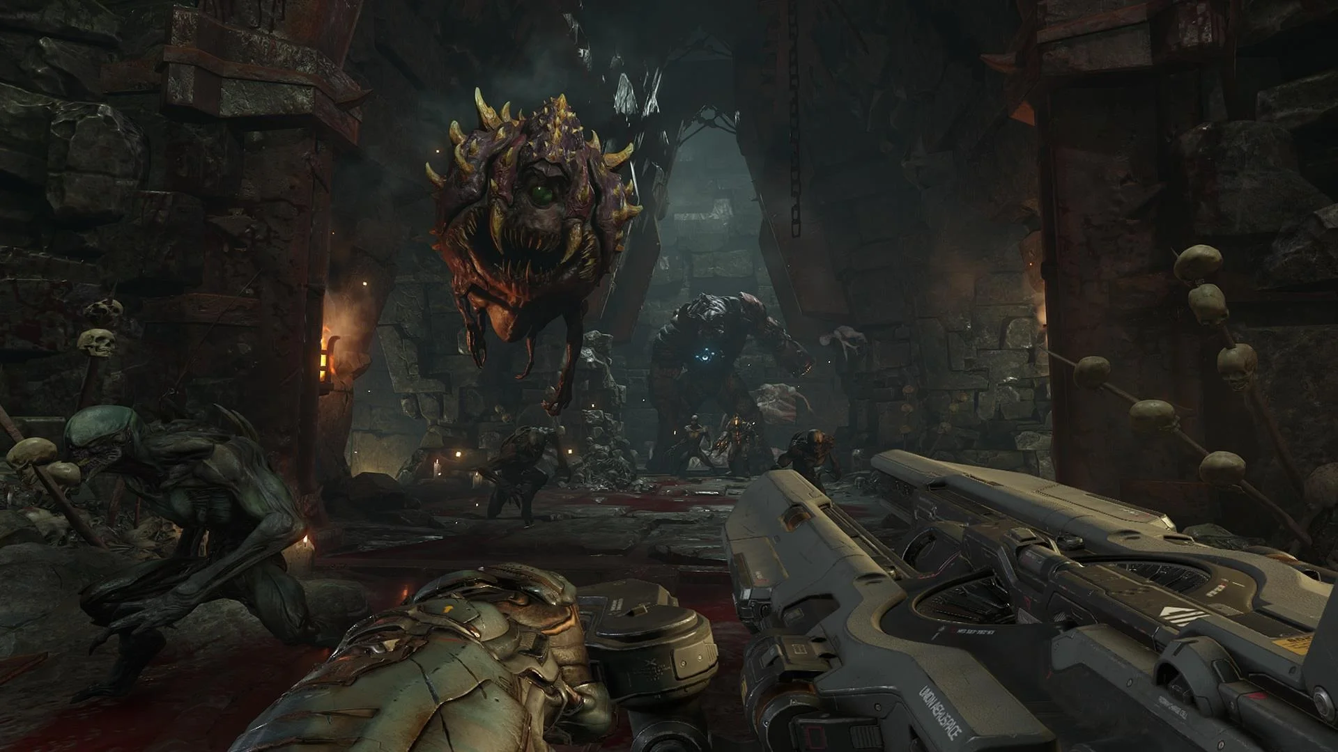 SKYRIM Easter Egg Found In DOOM