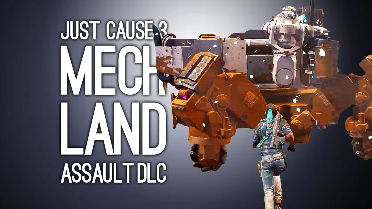 See Mechs In Action In JUST CAUSE 3 DLC Video