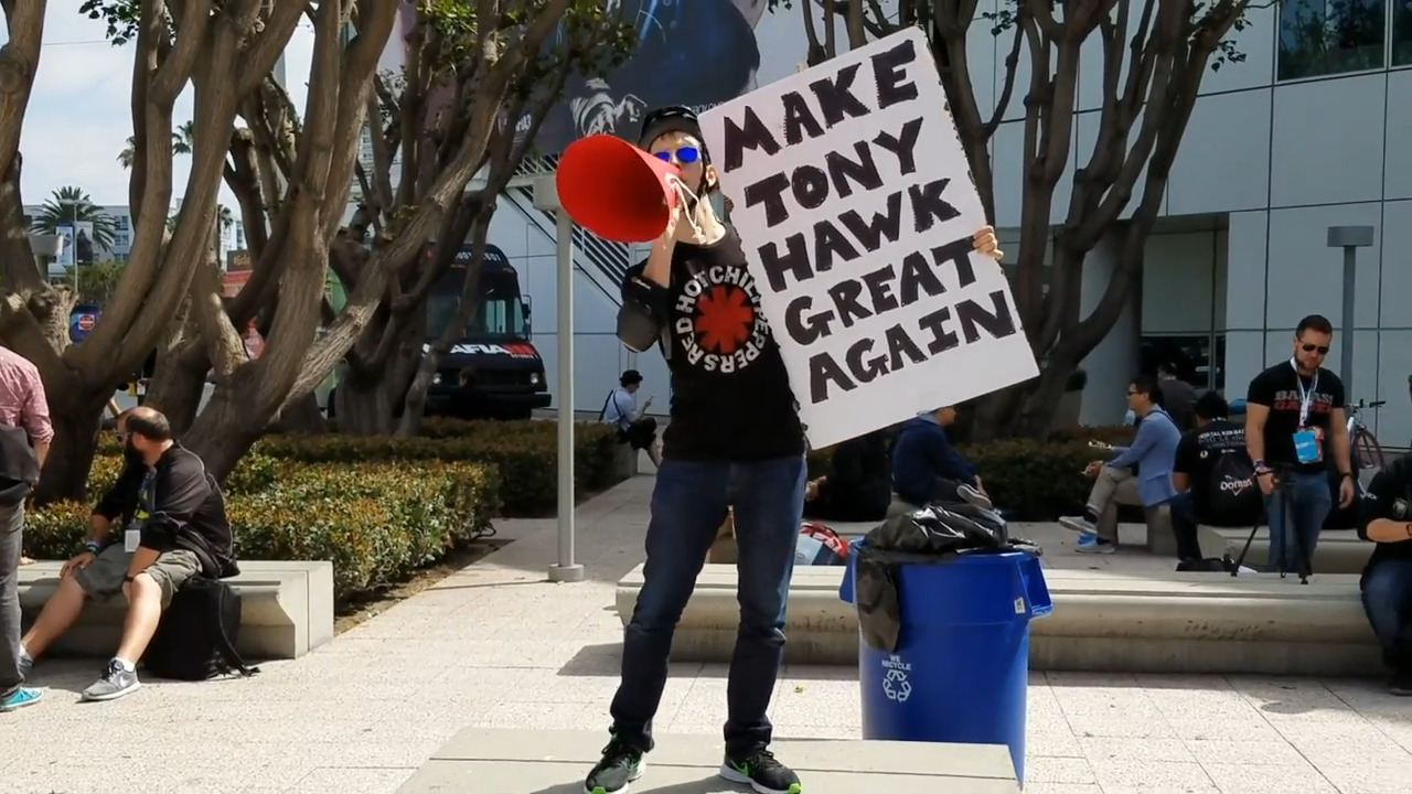 Parody: Man Sets Out On Mission To Make TONY HAWK PRO SKATER Great Again