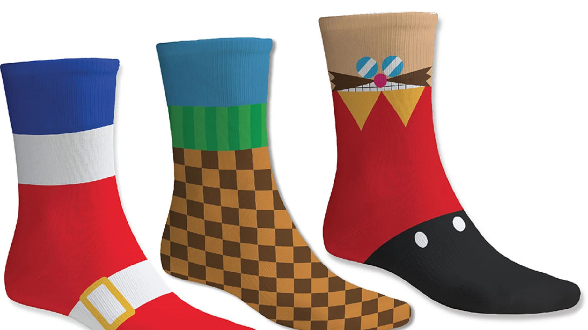 "Step It Up" With These Cool SONIC THE HEDGEHOG Socks