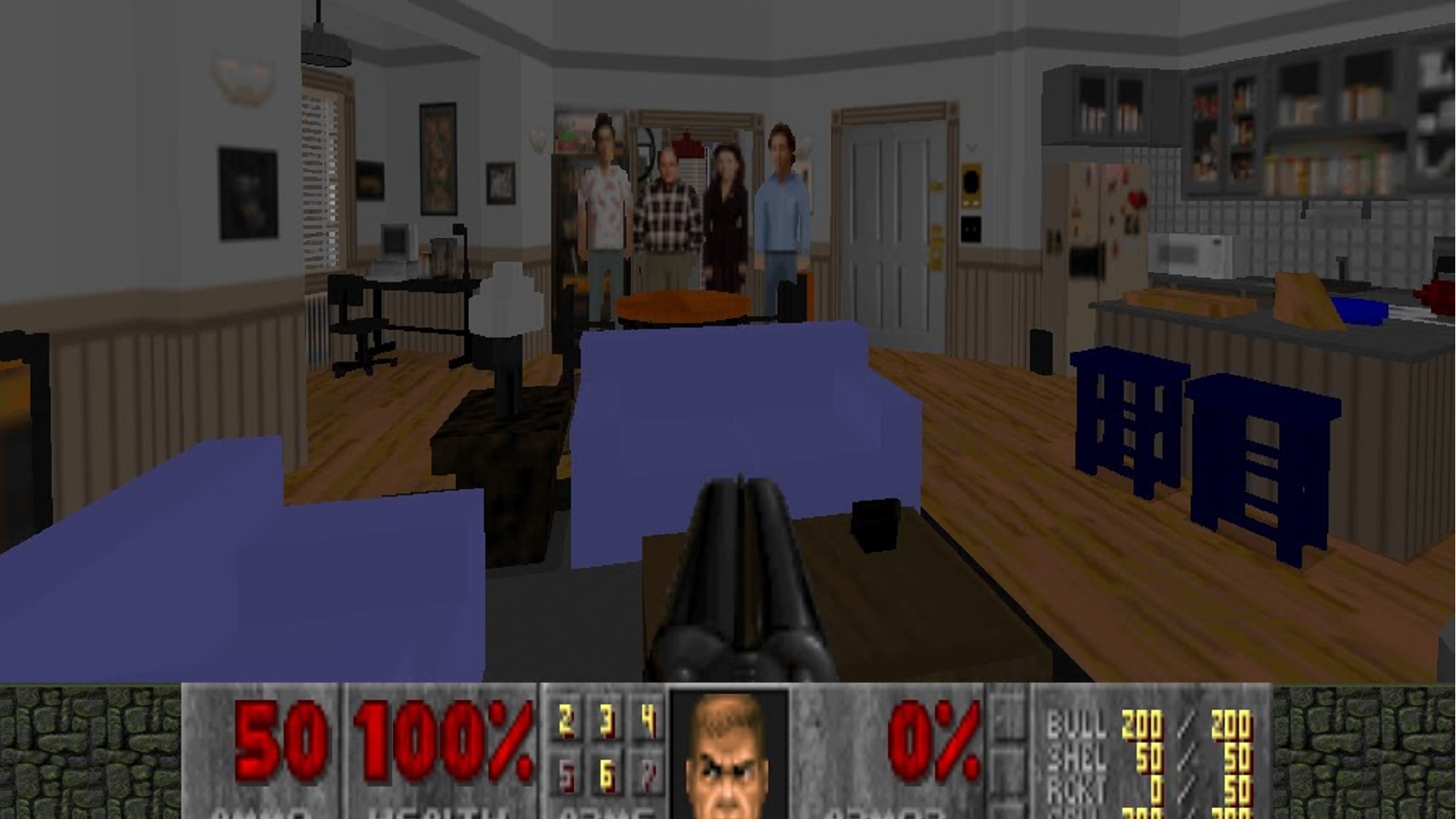 DOOM 2 Gets A SEINFELD Mod And Its Gold Jerry!