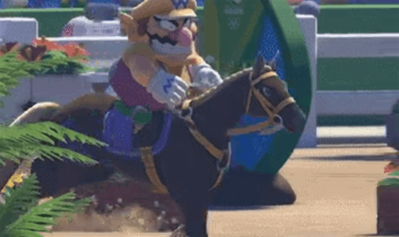 Video: Wario Looks Pretty Damn Weird On A Horse