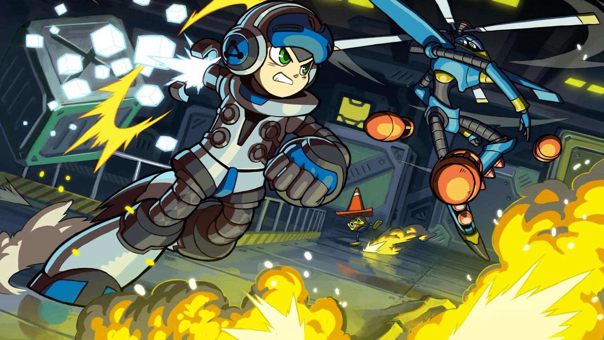 MIGHTY NO. 9 Credits 4 Hours Long