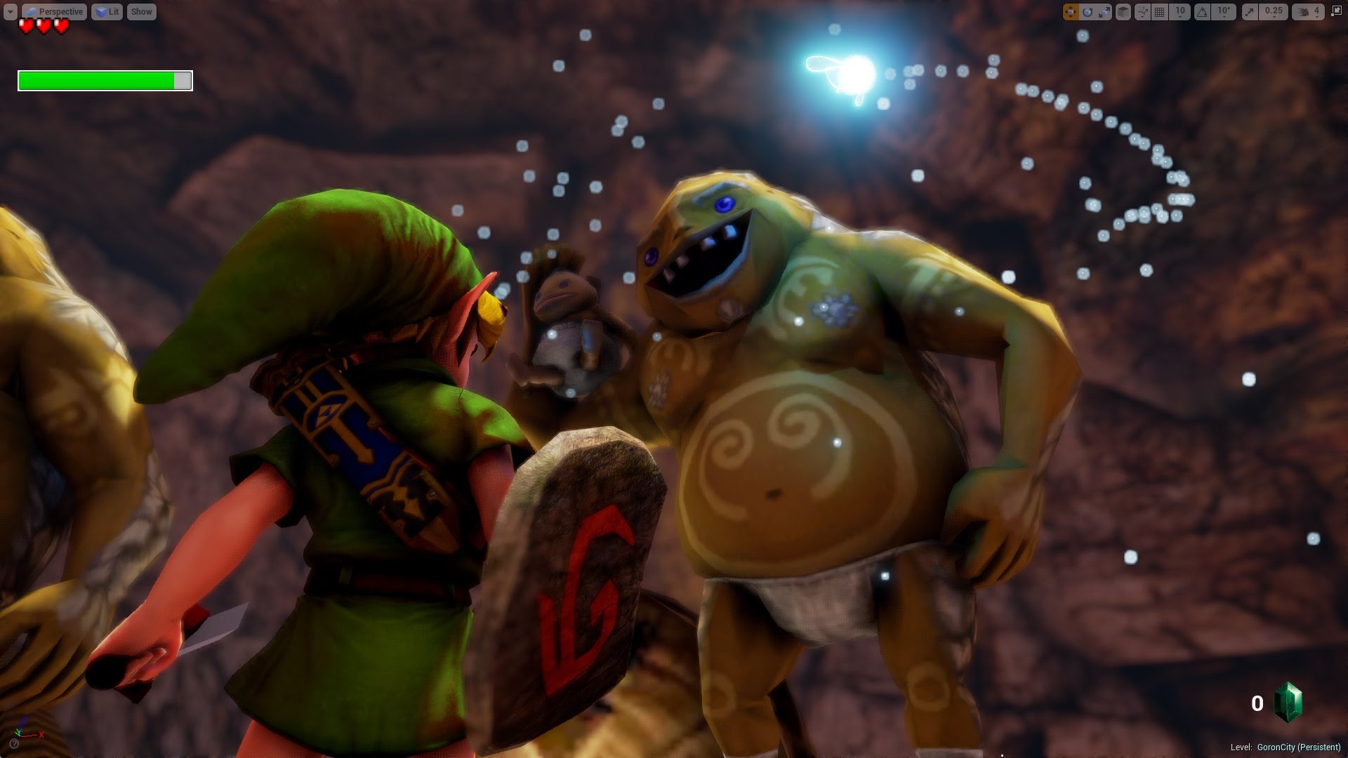 A fan remake of The Legend of Zelda: Ocarina of Time has been made in  Unreal Engine 5