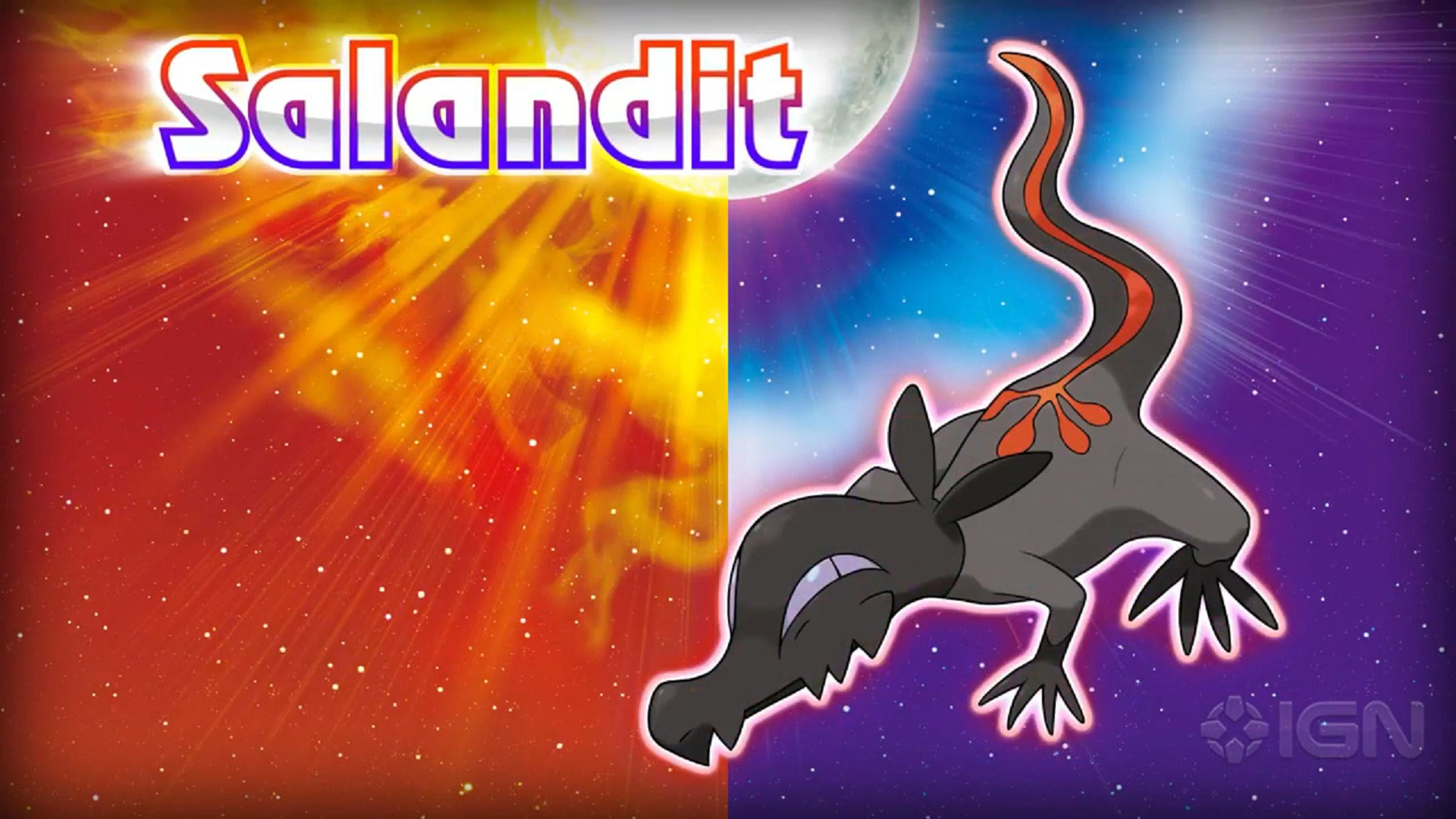 New POKEMON Salandit Revealed For SUN And MOON