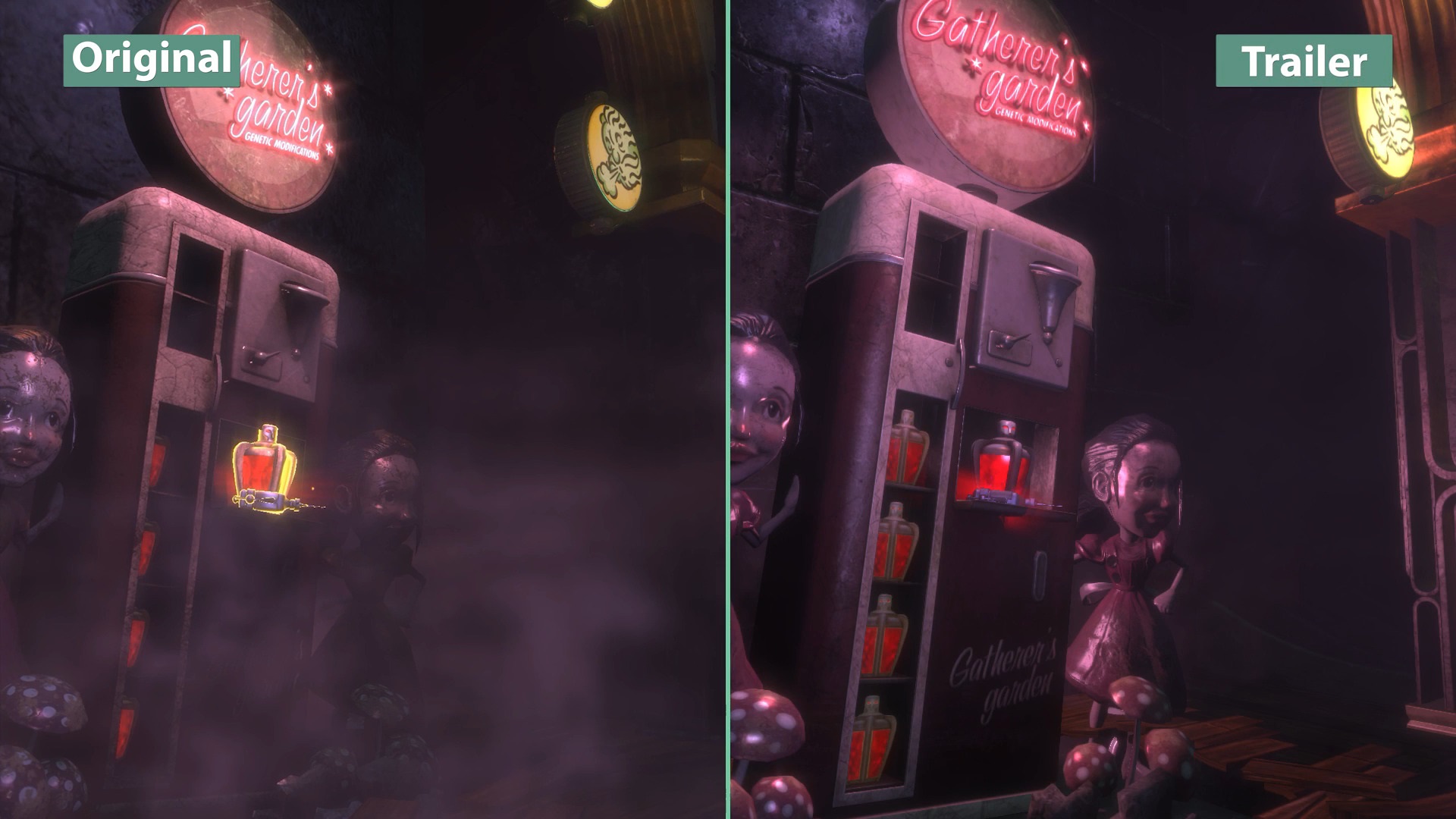 Bioshock: The Collection Graphics Comparison (PS3 vs. PS4) 