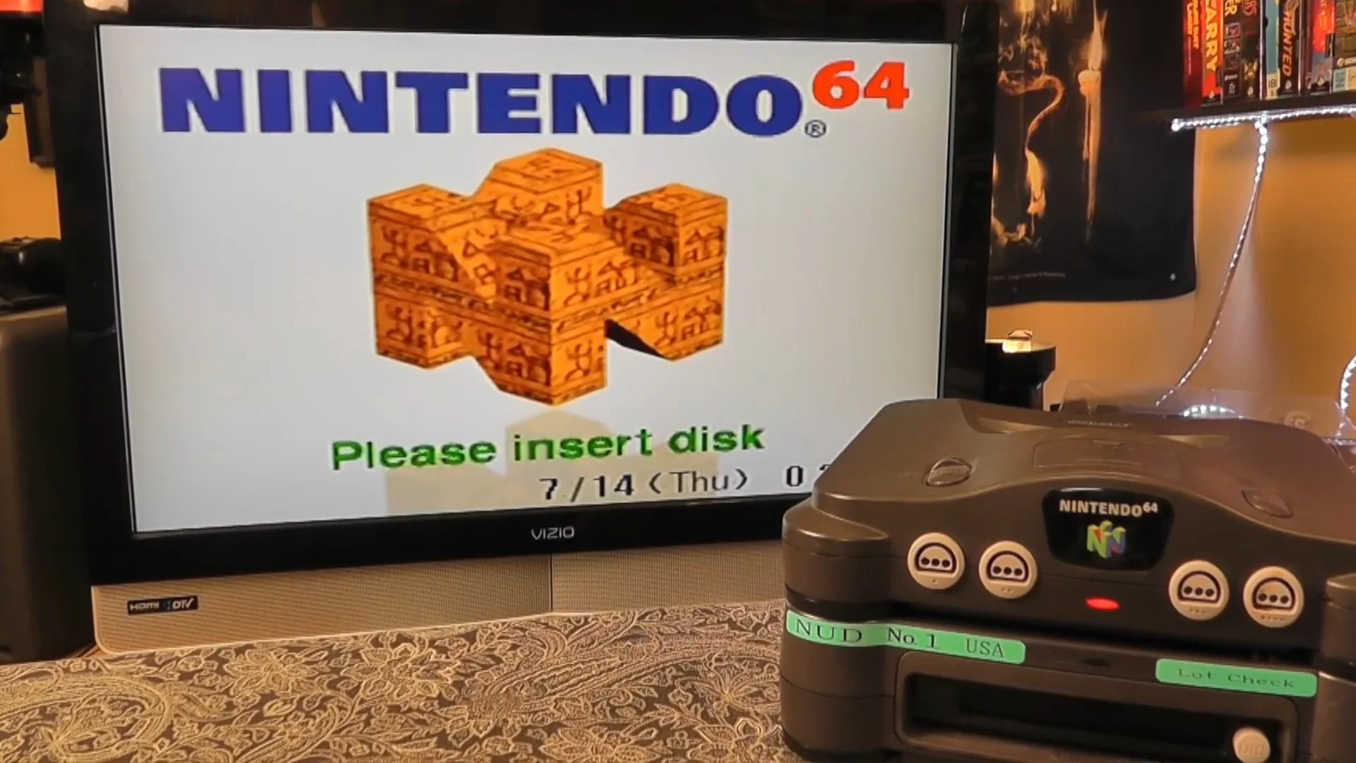 Guy Finds Ultra Rare N64DD For U.S. Retail