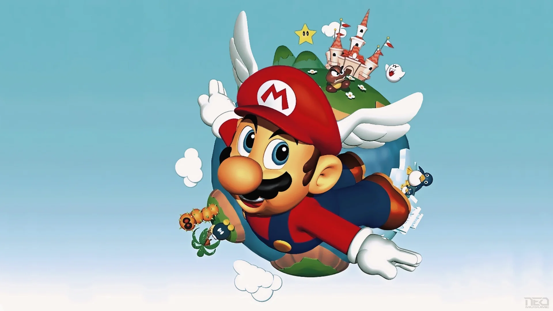 Watch A Goofy Guy Drum Out Some Mario 64