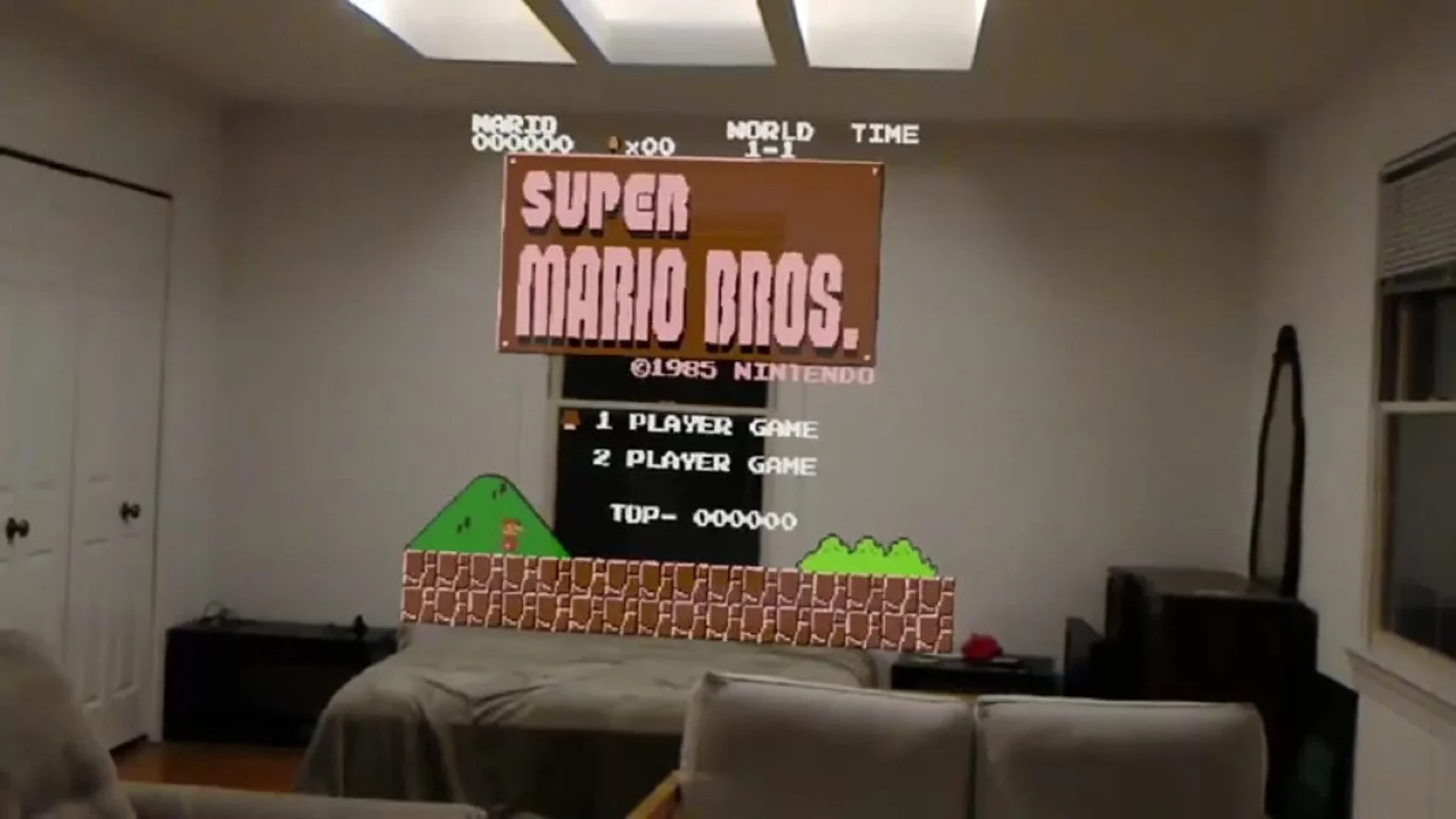 Watch: Retro Games Running On The Microsoft Hololens