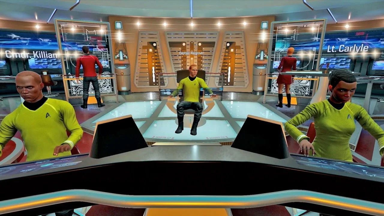 See How VR And The Enterprise Mesh In STAR TREK BRIDGE CREW