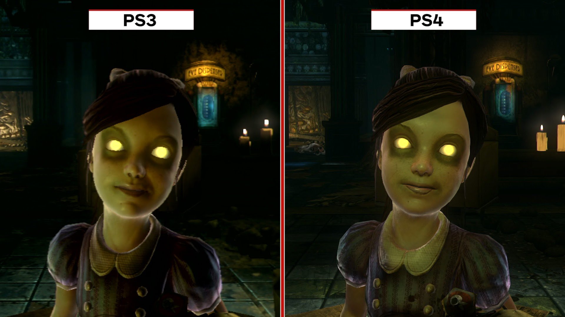 Resident Evil HD Remaster PS4 Vs PS3 Graphics Comparison 