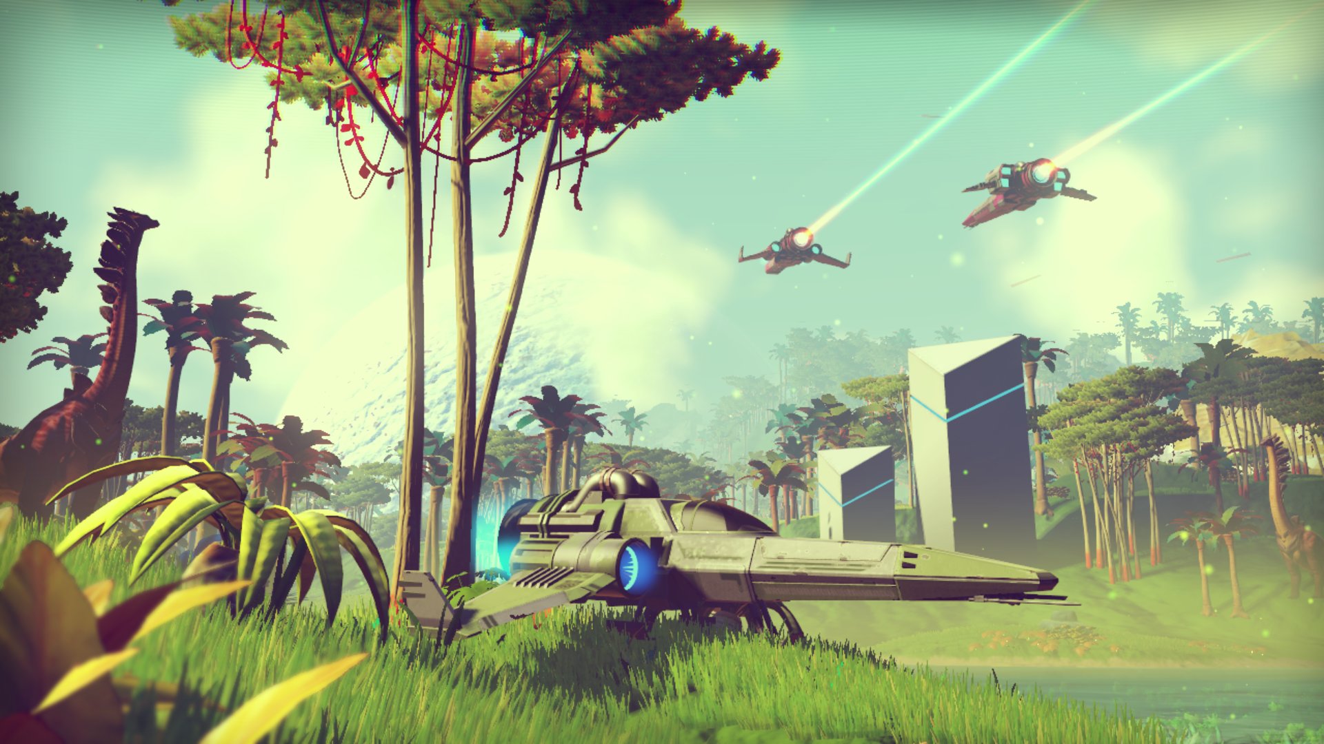 Guy Walks Halfway Across NO MAN'S SKY Planet To Prove They Aren't As Big As Real Planets