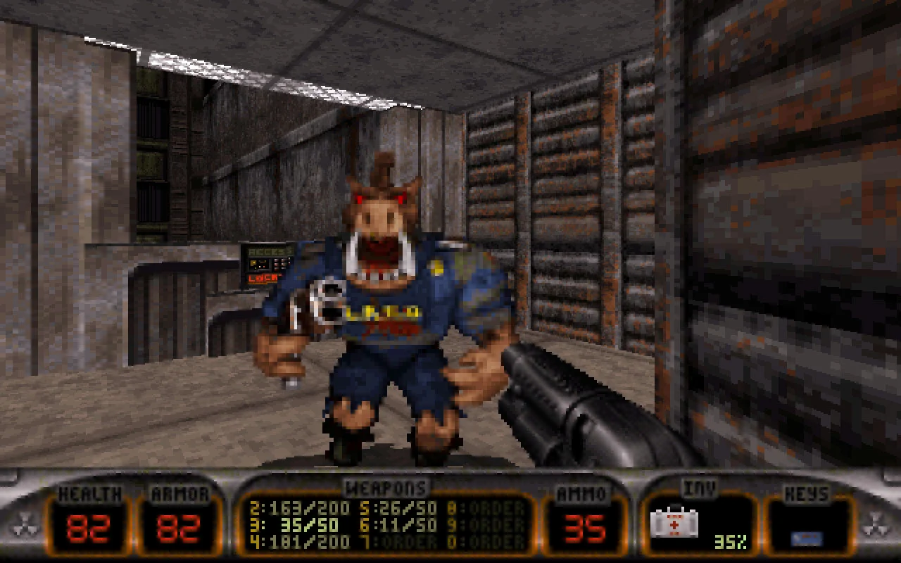 Check Out Some Gameplay Of DUKE NUKEM 3D: WORLD TOUR