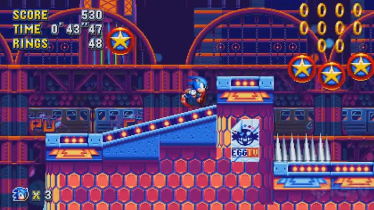 6 Minutes of Sonic Mania Gameplay on Nintendo Switch - E3 2017 