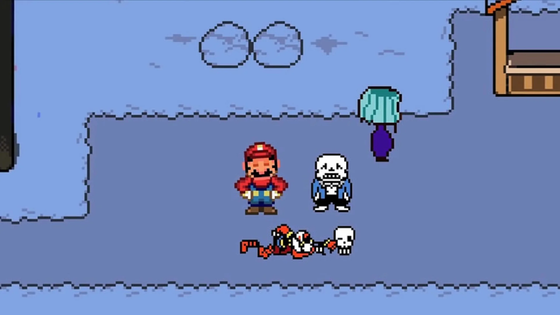 Mario Enters The World Of UNDERTALE In Goofy Parody