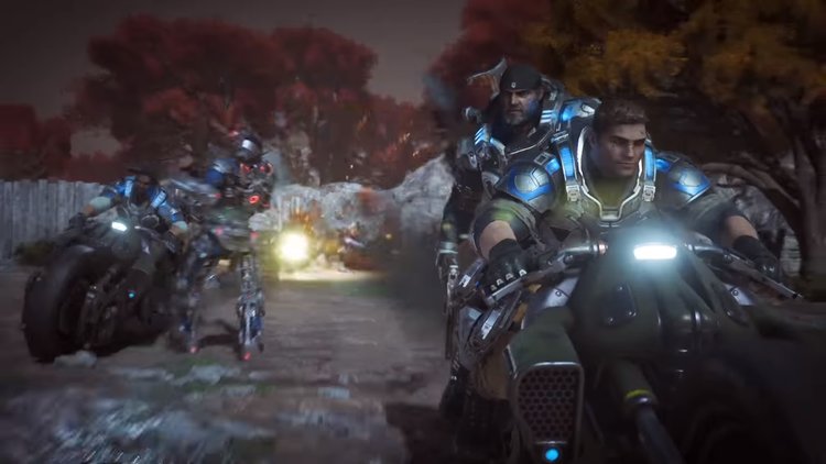 Gears of War 4 has co-op splitscreen on PC