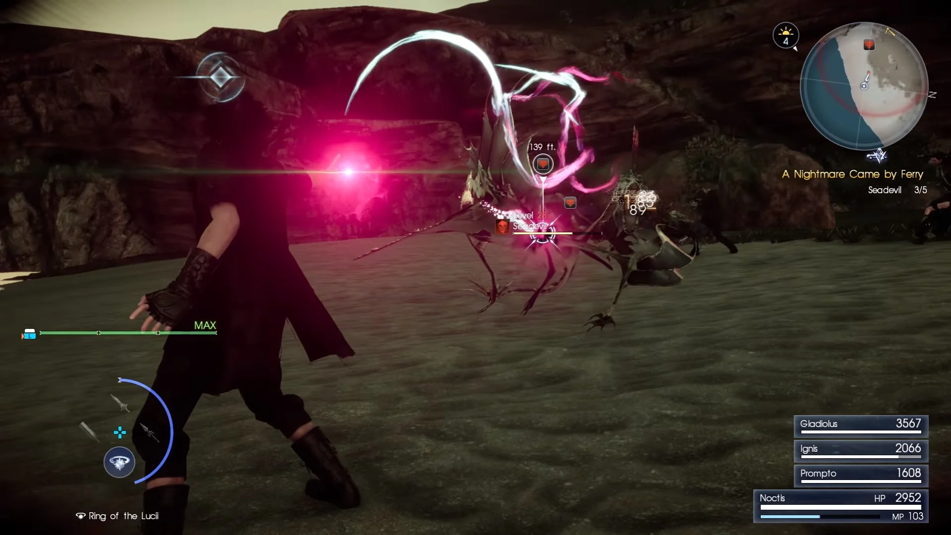 Latest FINAL FANTASY XV Trailer Reveals "Death Spell"