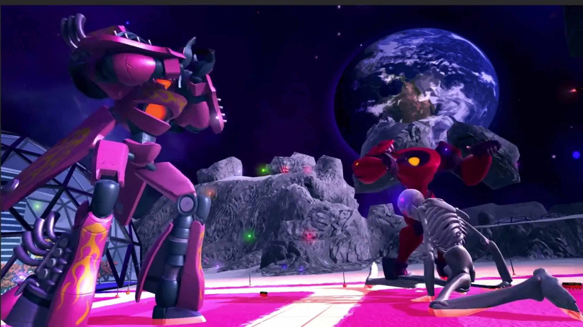 90s Anime Mech Game 100 FT ROBOT GOLF Launches On PS4