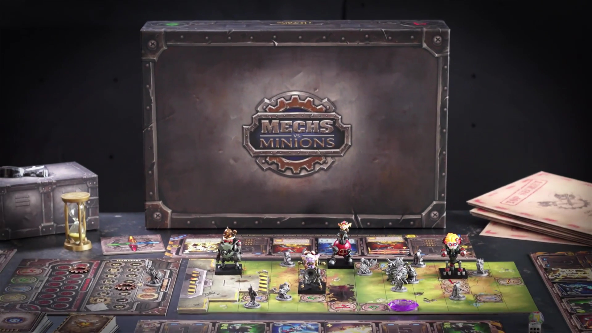Riot Games LEAGUE OF LEGENDS Based Tabletop MECHS VS MINIONS Now Available