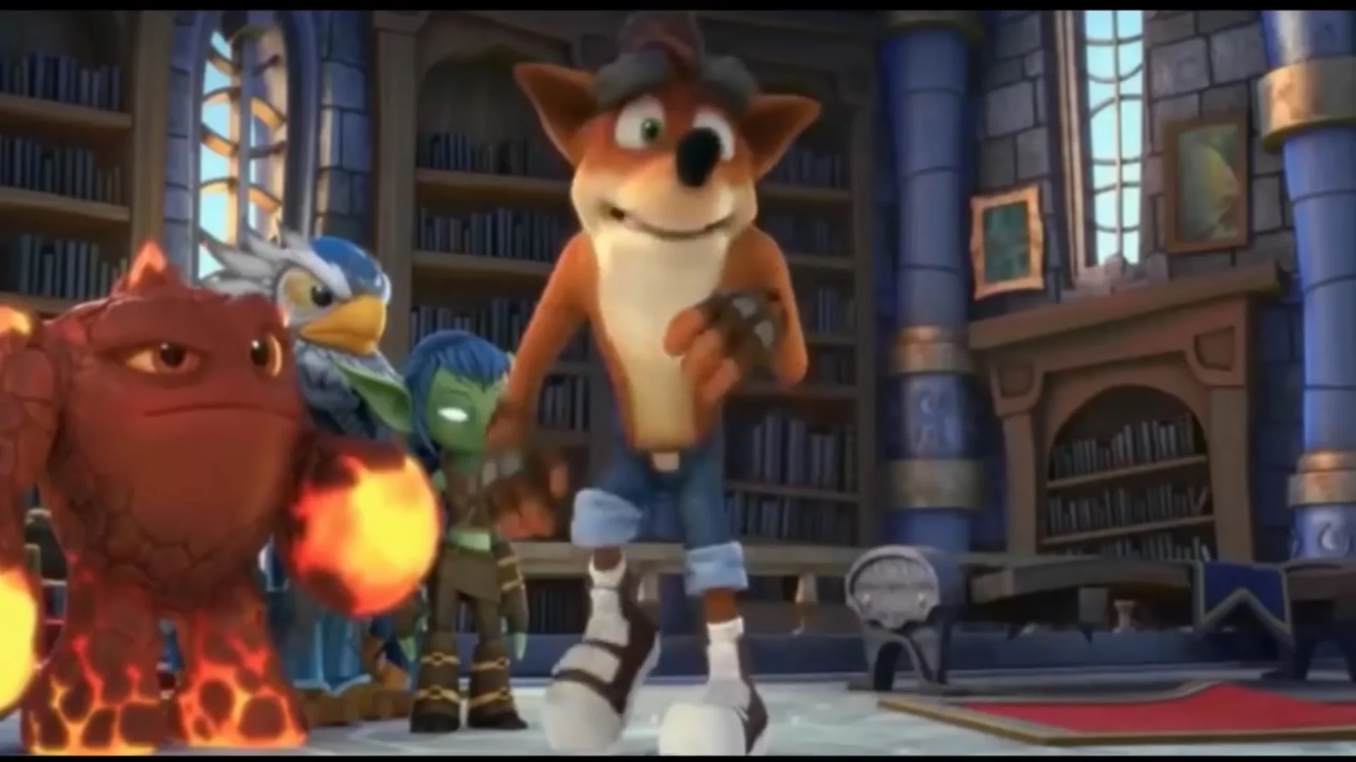 CRASH BANDICOOT Is In The New SKYLANDERS Netflix Show