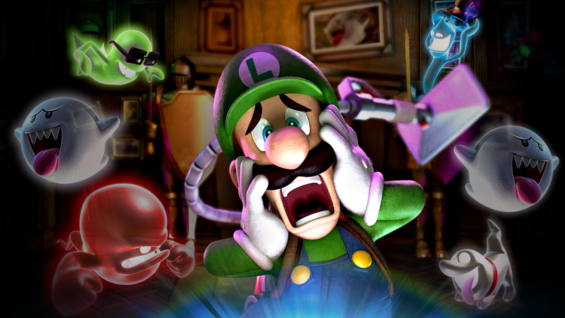 Luigi's Mansion Dark Moon Title Music 