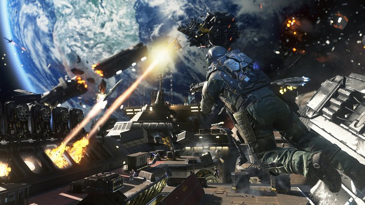 Call of Duty: Infinite Warfare is a combined 130 GB install with