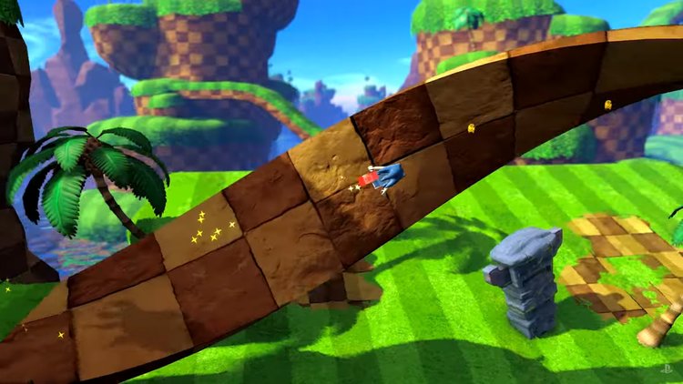 Here's how Sonic's Green Hill Zone looks in Lego Dimensions