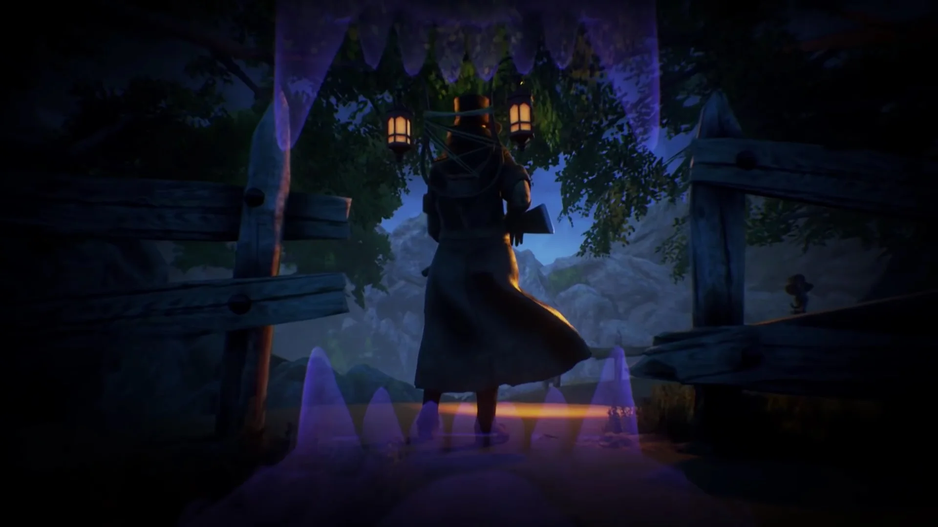 Cool Looking Trailer For Wolf Stealth Indie Game NOCTURNAL HUNT