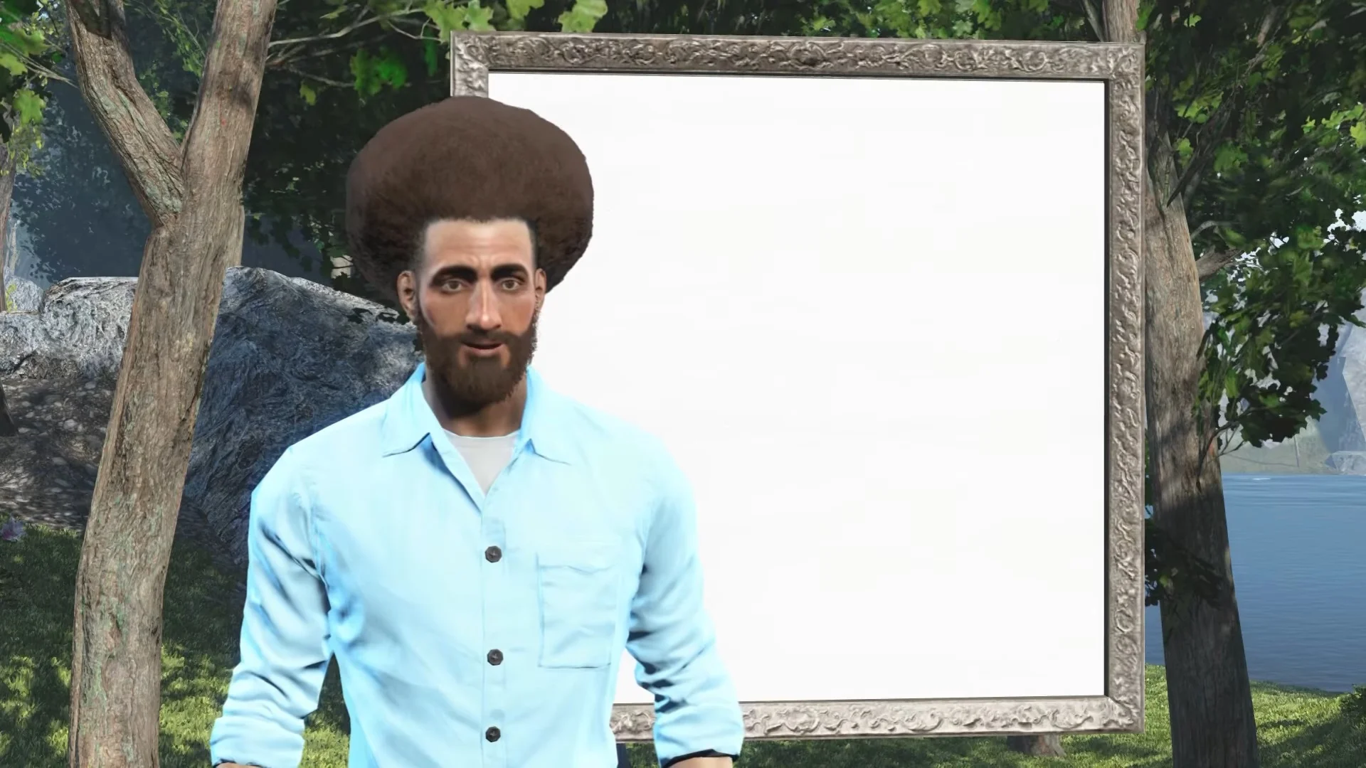 Bob Ross Invades FALLOUT 4 In Trippy Sequel Video!