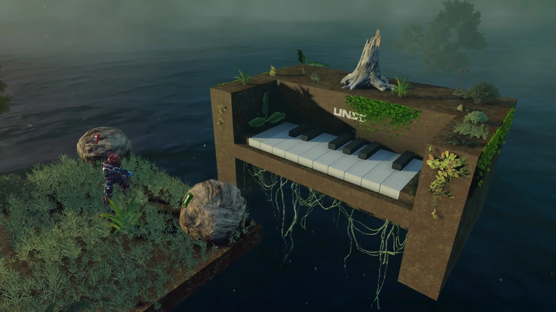 Guy Creates Self Playing Piano In HALO 5 Forge That Plays "All-Star"