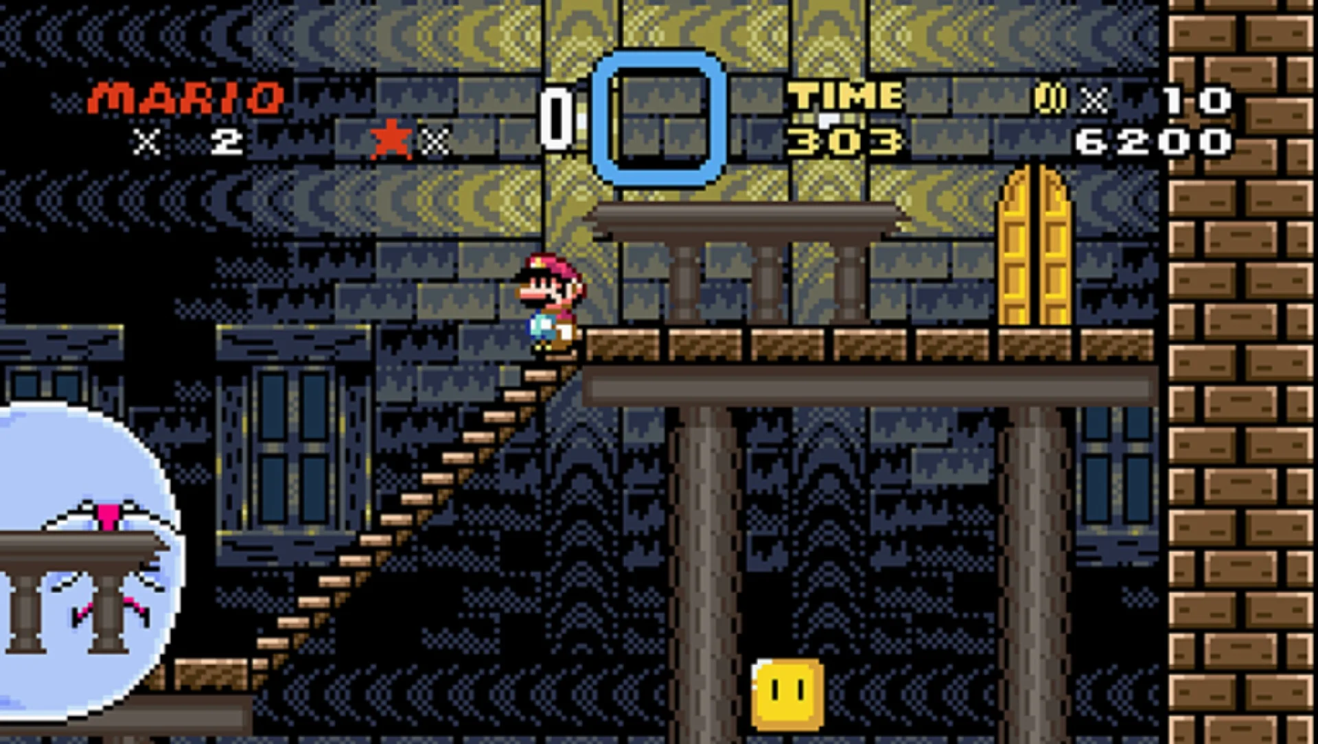 Mario's Butt Can Destroy Big Boos In SUPER MARIO WORLD