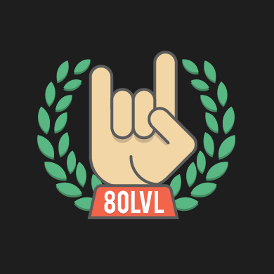 80 Level Logo