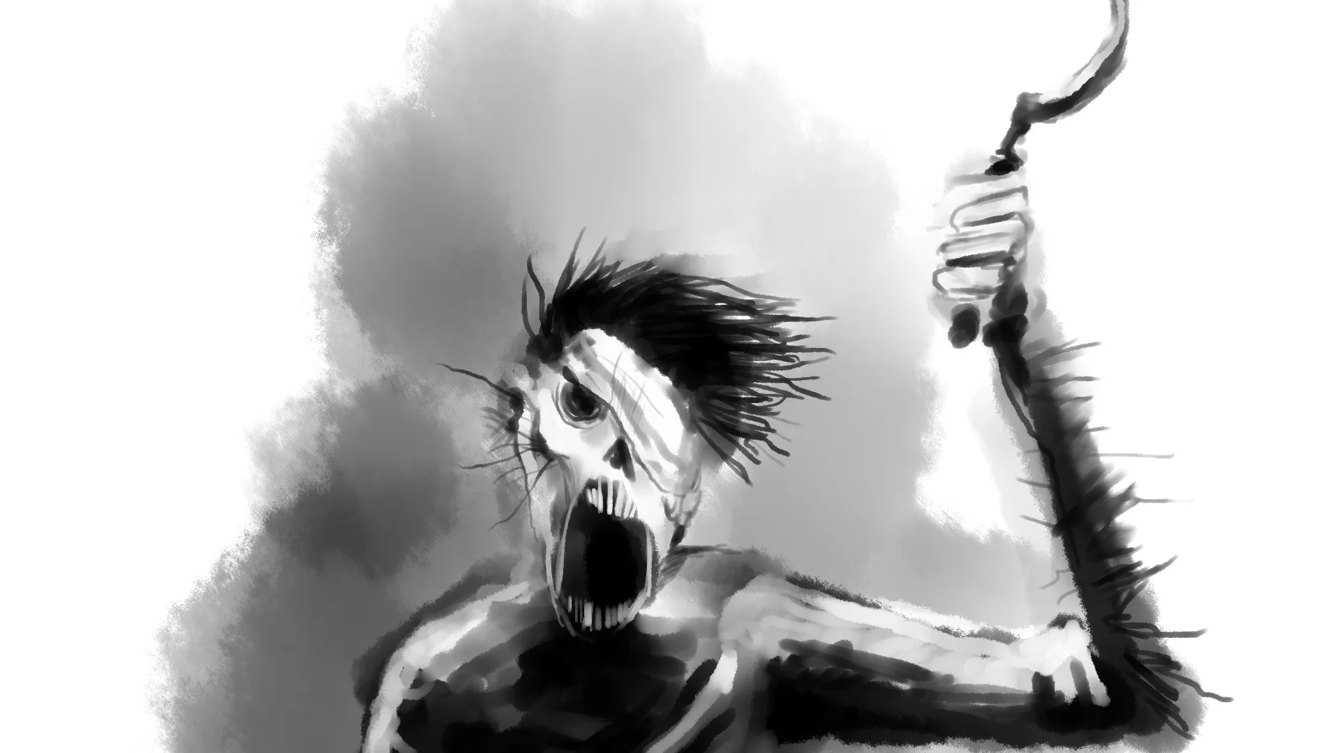 BLOODBORNE And SCARY STORIES TO TELL IN THE DARK Mashup For An Incredible Art Series