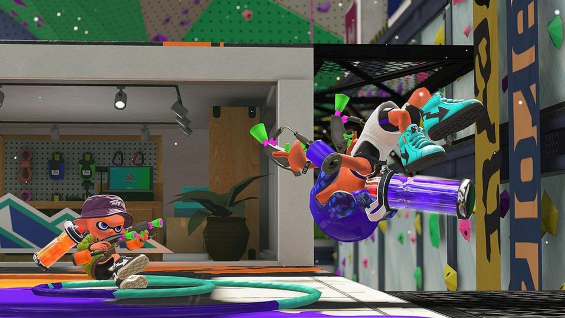 New SPLATOON 2 Stage Looks Like A Trippy YMCA