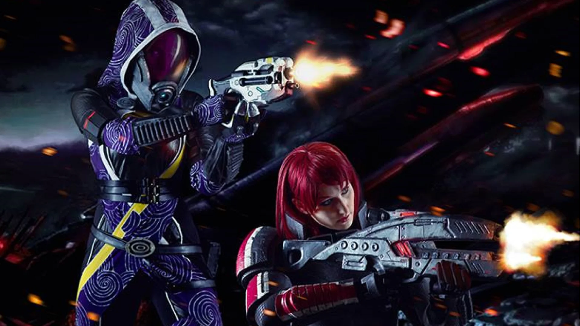 Shepherd And Tali Go To Work In Impressive MASS EFFECT Cosplay