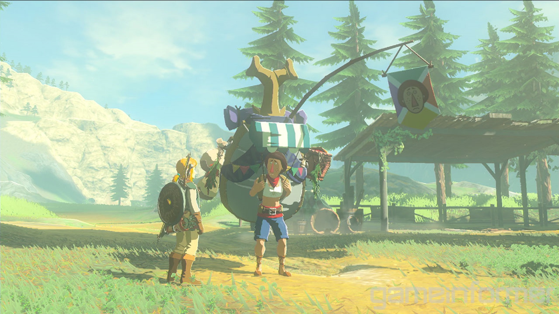 Appearance Of Old Character In ZELDA: BREATH OF THE WILD Potentially Hints At Timeline