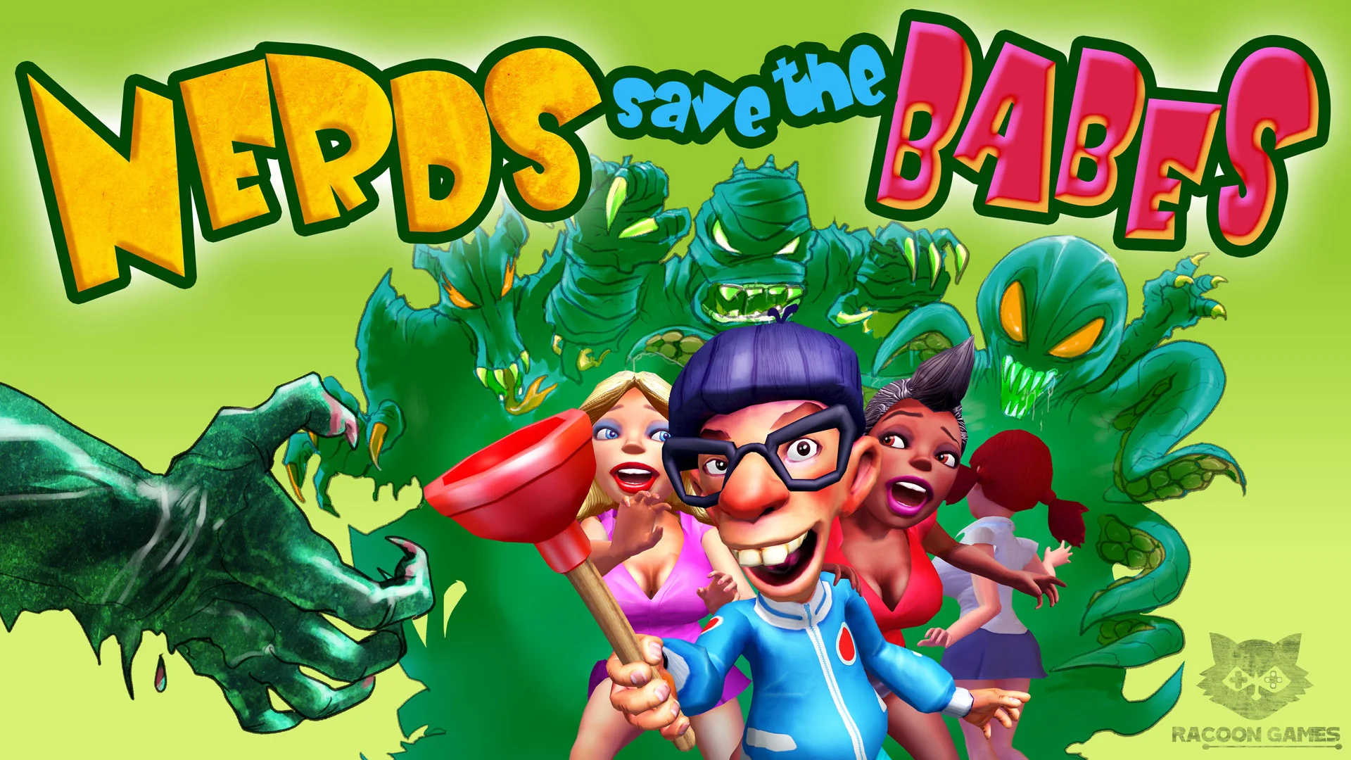 Be the Unsung Hero in the Silly Indie Game NERDS SAVE THE BABES
