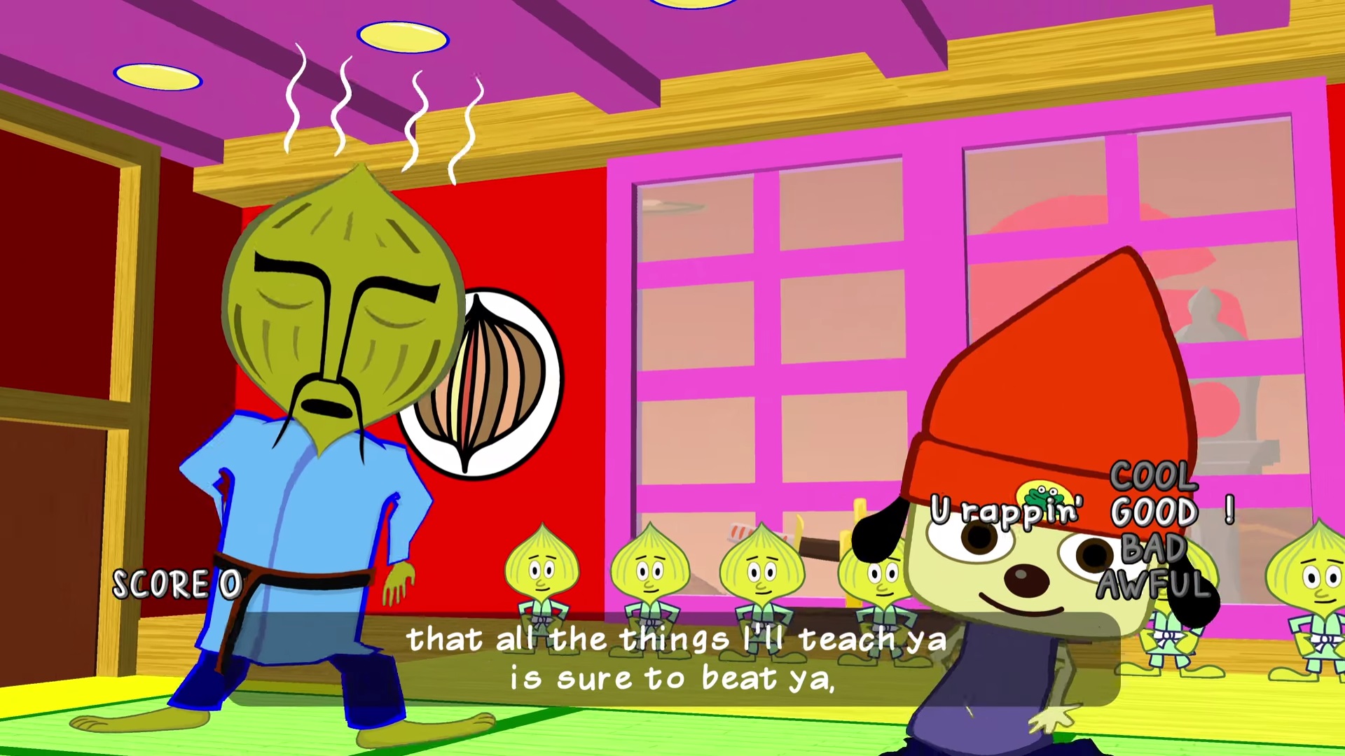 PaRappa the Rapper Remastered - Stage 2 - Cool rating 