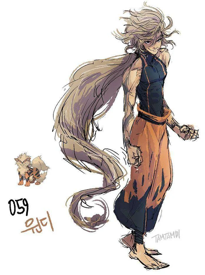 POKEMON Fan Art Shows Our Friendly Pals as Humans