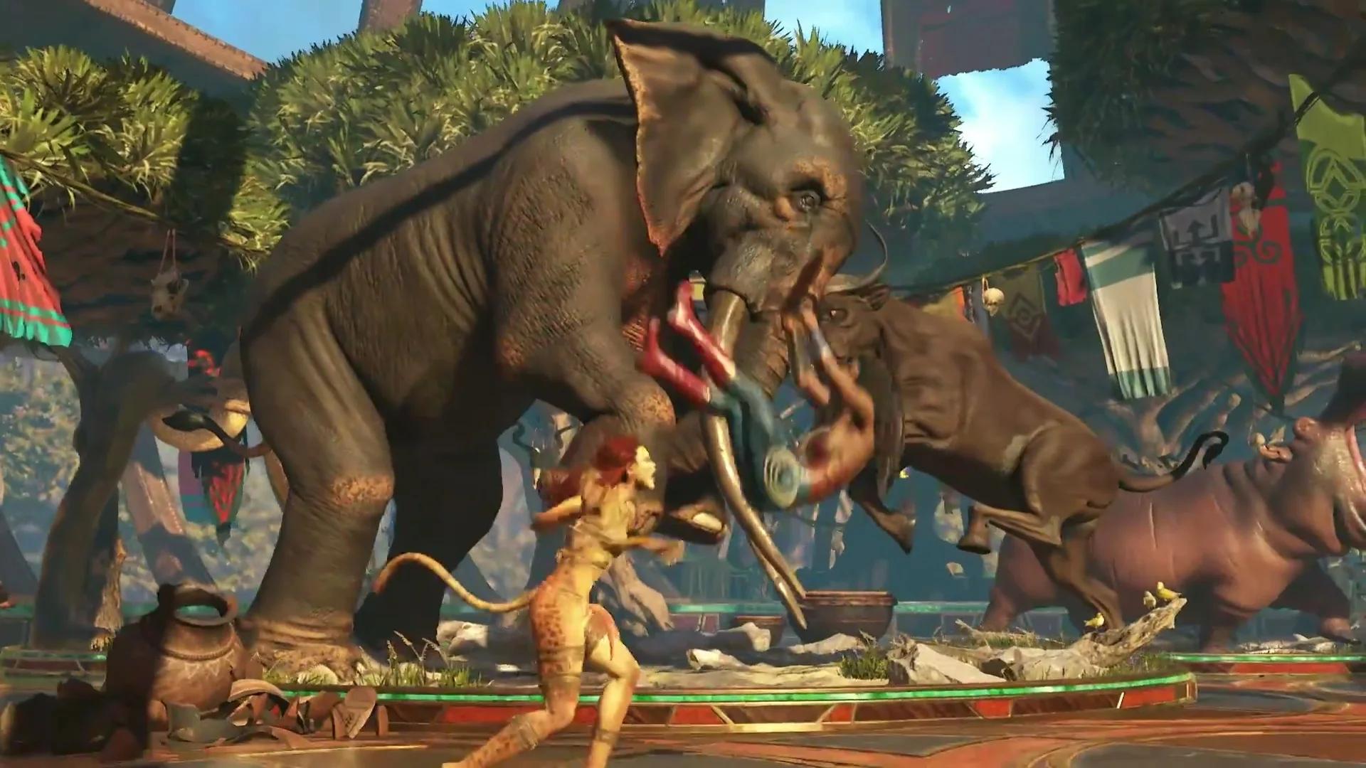 Cheetah And Wonder Woman Throw Down In Latest INJUSTICE 2 Gameplay