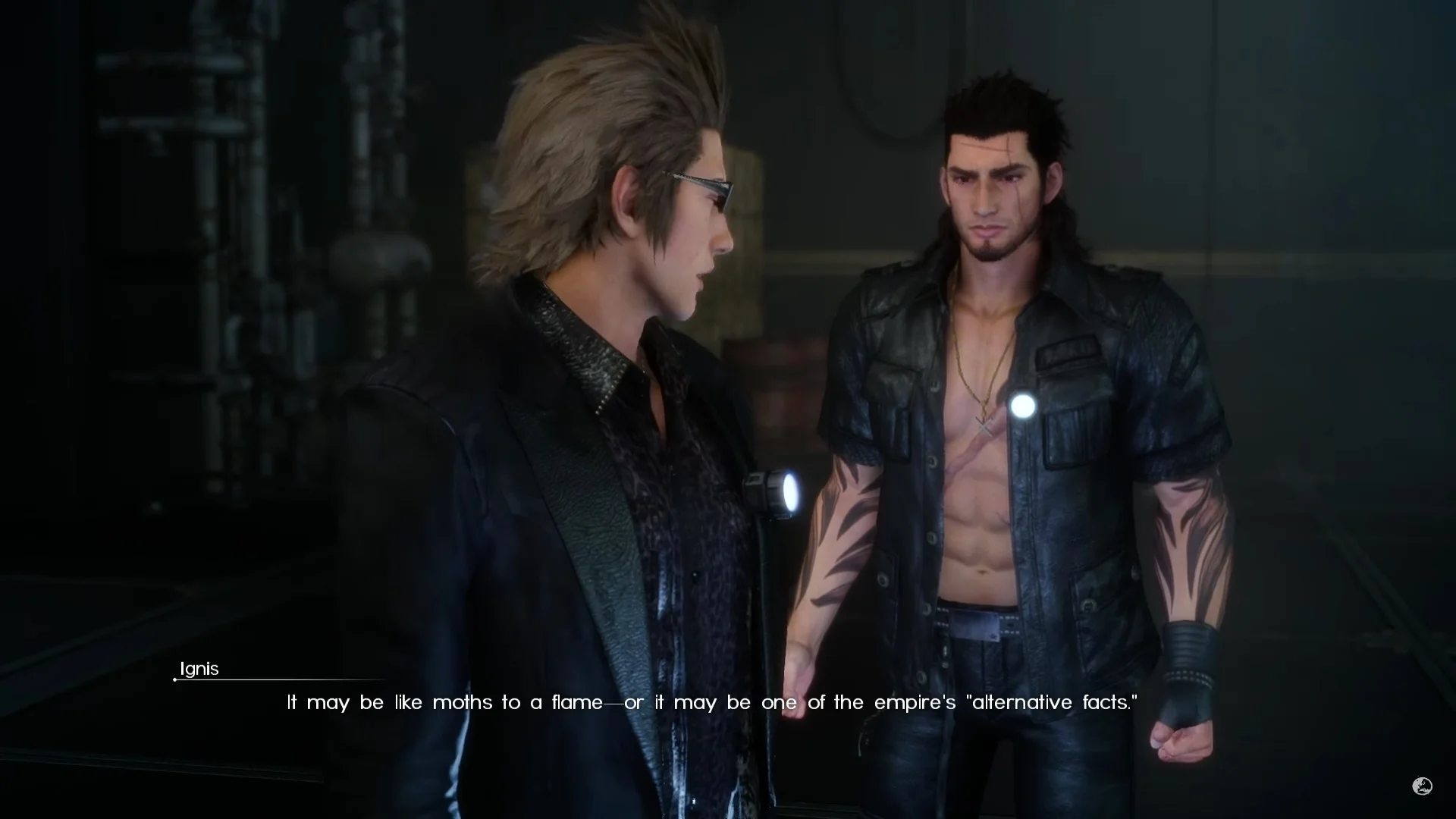 Video: FINAL FANTASY XV Takes Shot At President Trump In New DLC