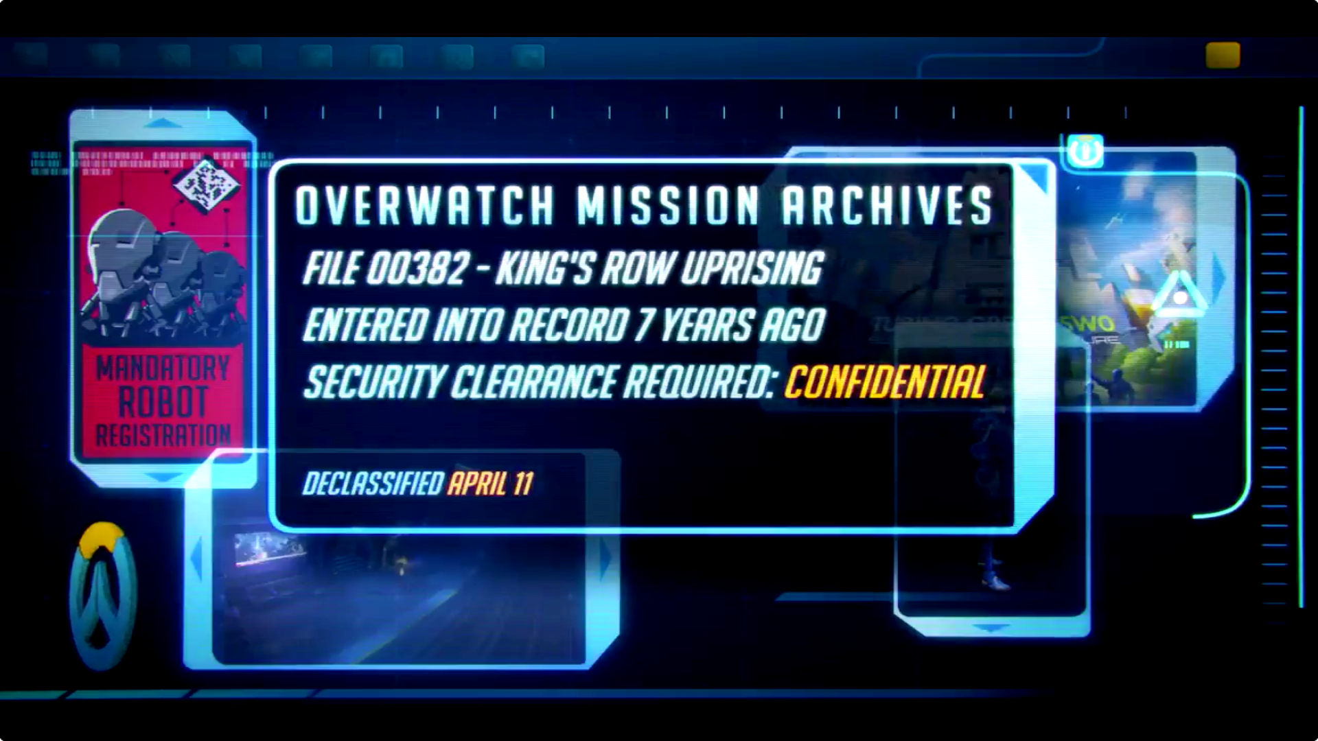 Mystery OVERWATCH Reveal Teased By Blizzard