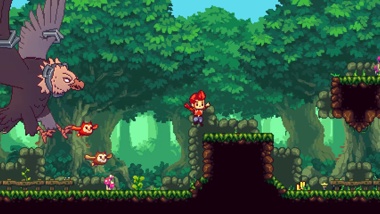 A Giant Eagle Steals Your Friends In Indie Trailer For EAGLE ISLAND