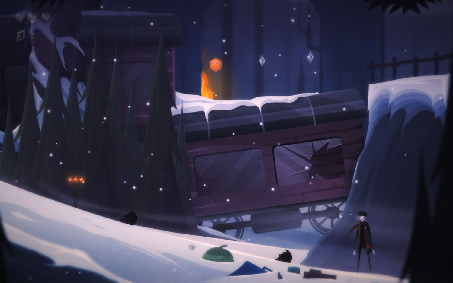 Ex-minister Teddy makes his way through the frozen landscape of Hell in search of his daughter.